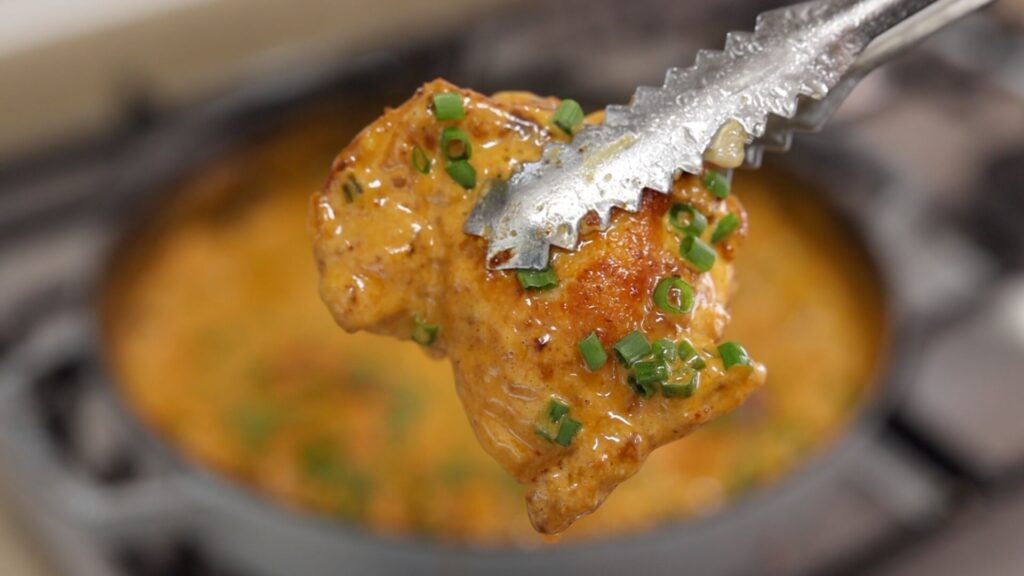 Creamy Gochujang Garlic Chicken