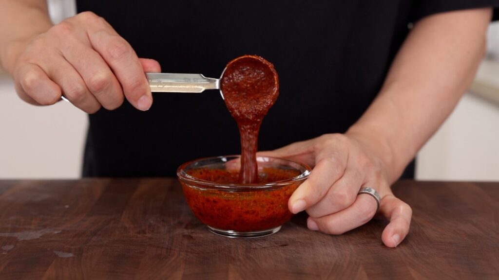 Sauce for Creamy Gochujang Chicken