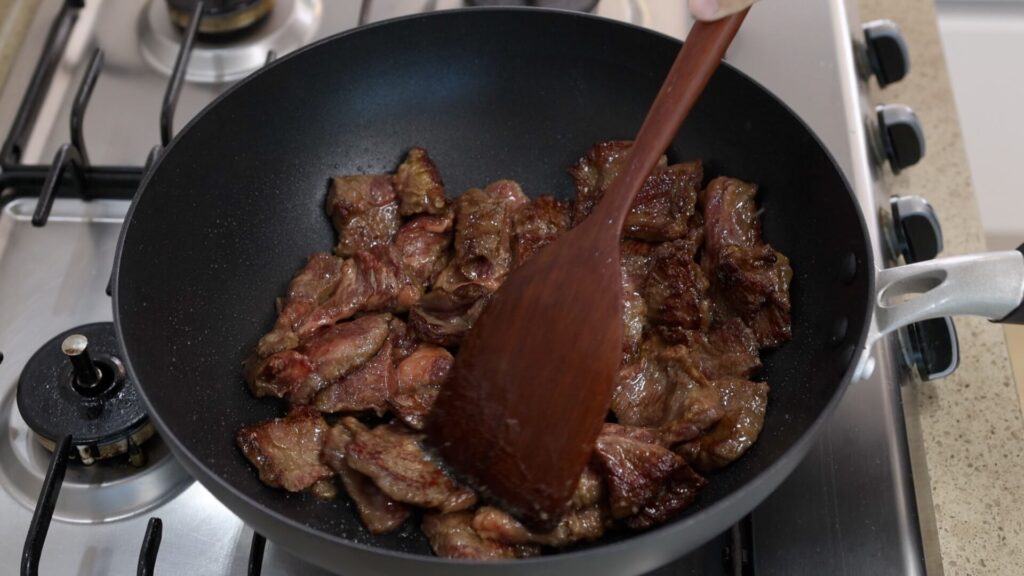 Searing Beef