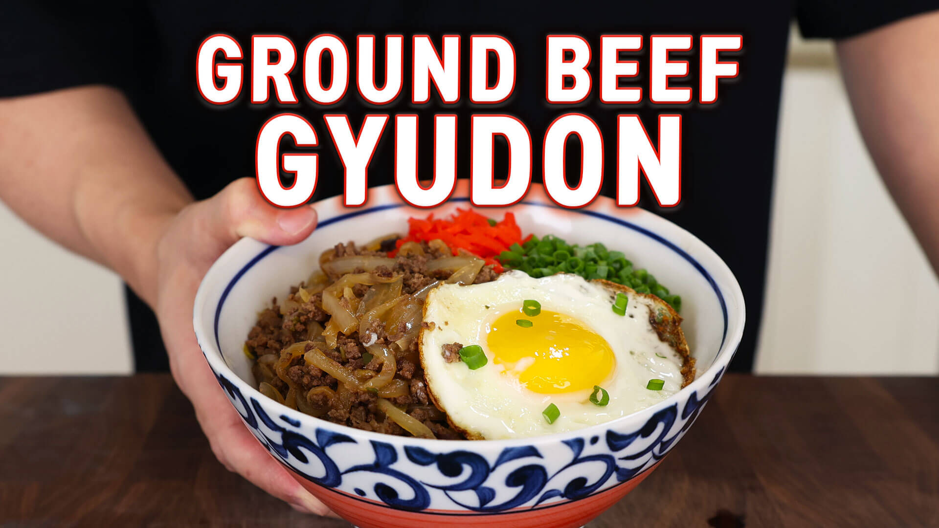 Ground Beef Gyudon