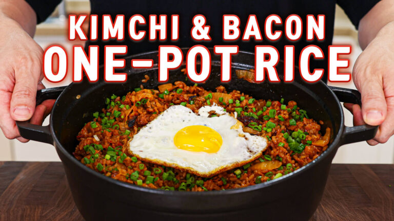 Kimchi Bacon Pot Rice Kimchi Bacon Pot Rice