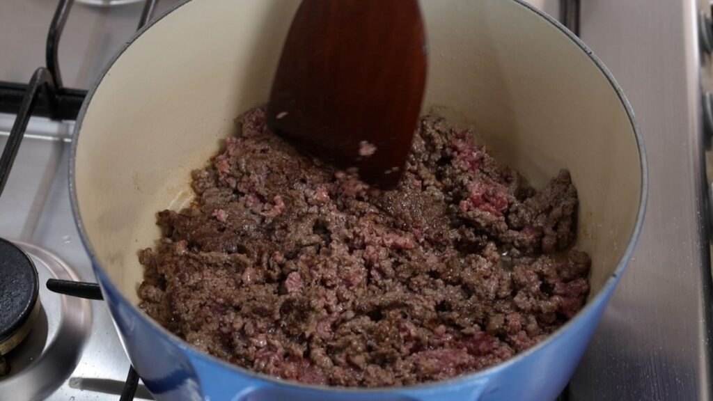 Sear Ground Beef