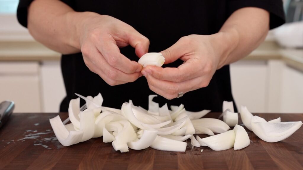 Separate the layers of Onion