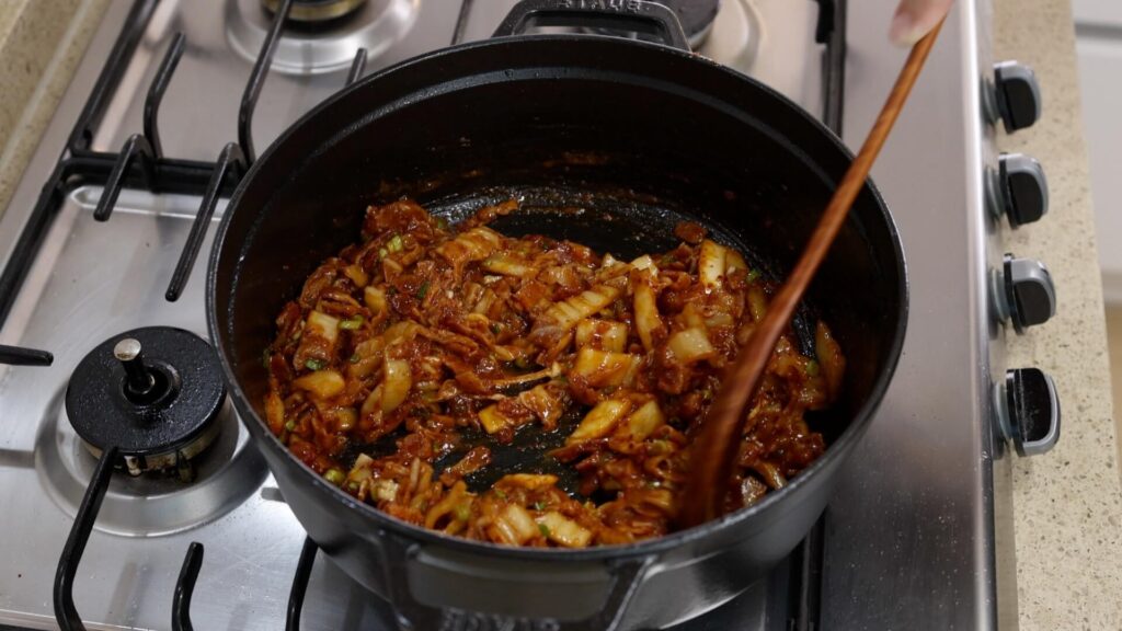 Stir Fry Kimchi