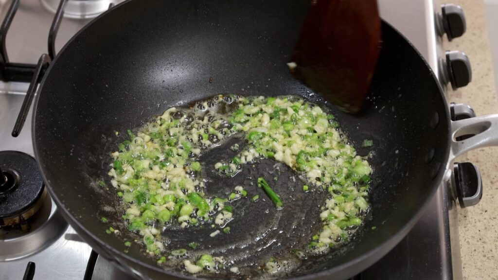 Saute Aromatic Vegetables