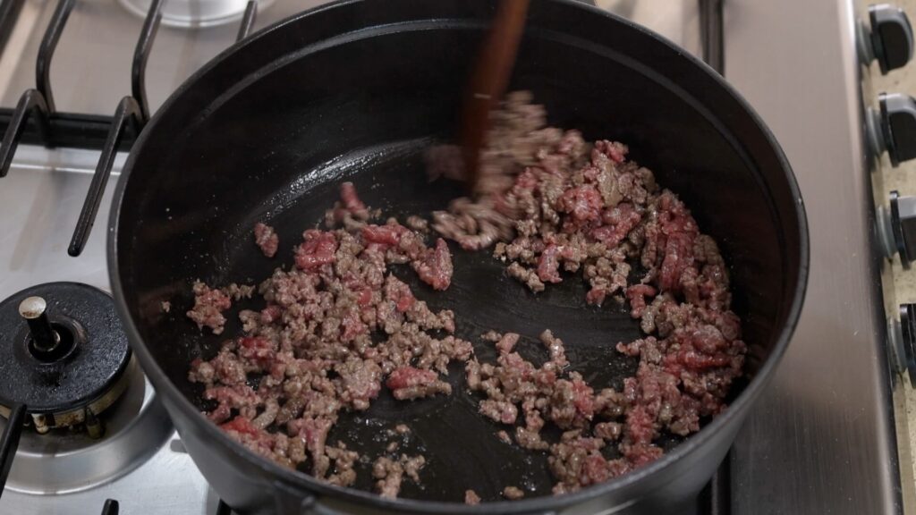 Saute Ground Beef