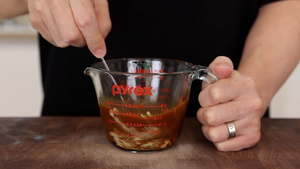 Make Sauce for Black Pepper Chicken