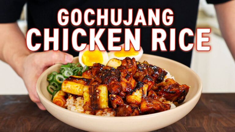 Gochujang Chicken Rice Bowl Gochujang Chicken Over Rice