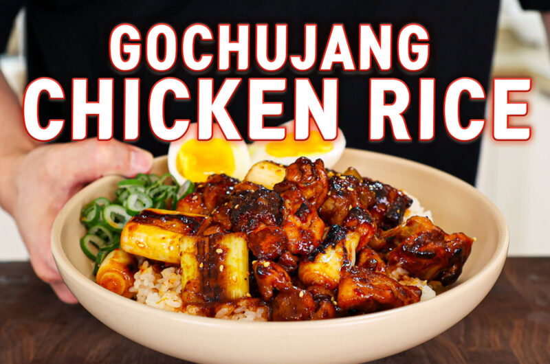 Gochujang Chicken Rice Bowl