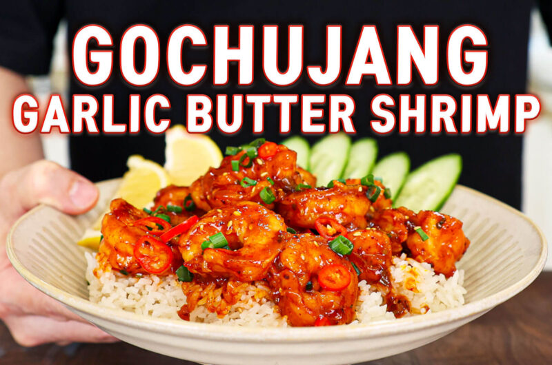 Gochujang Garlic Butter Shrimp