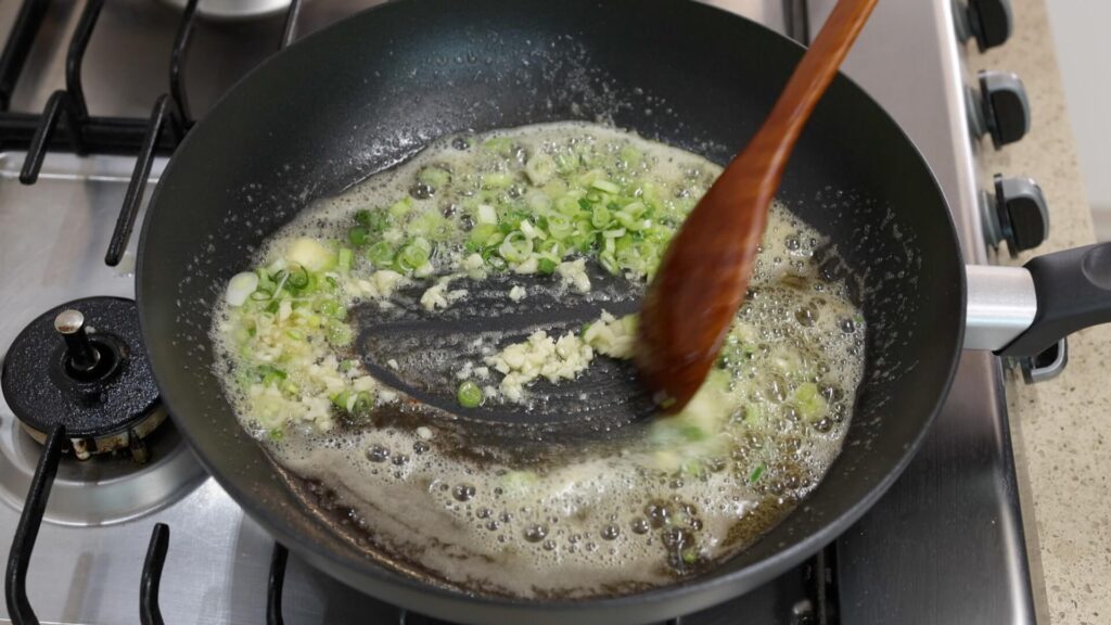 Saute Aromatic Vegetables
