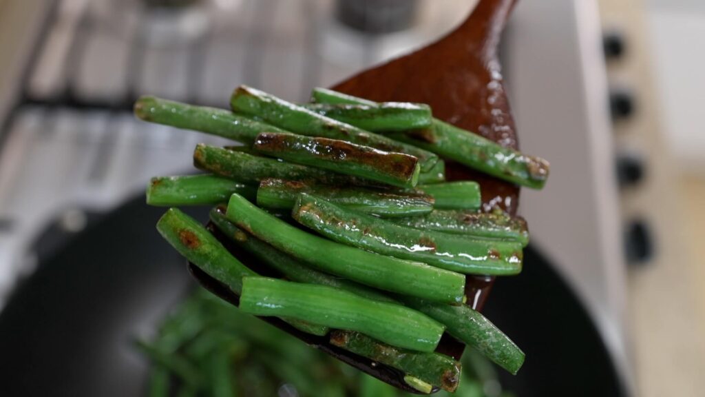 Seared green Beans
