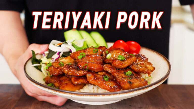 Soy Glazed Pork over Rice