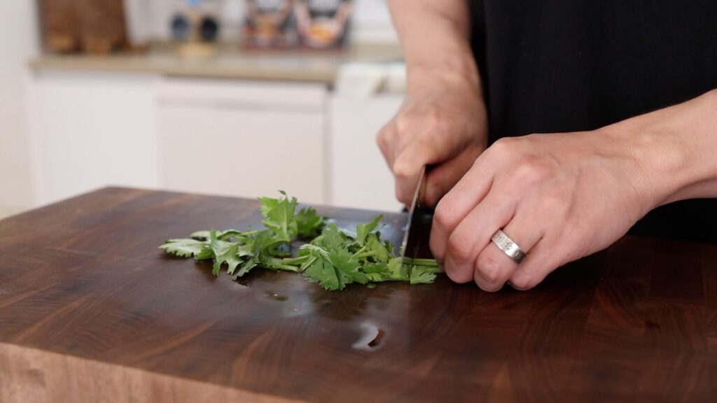 Chop Cilantro