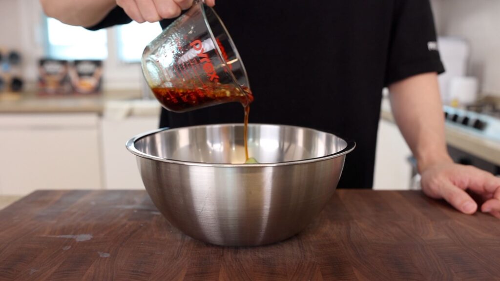 Pour Salad Dressing