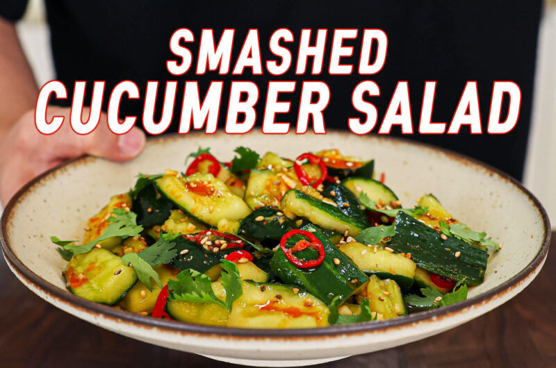 Chinese Smashed Cucumber Salad
