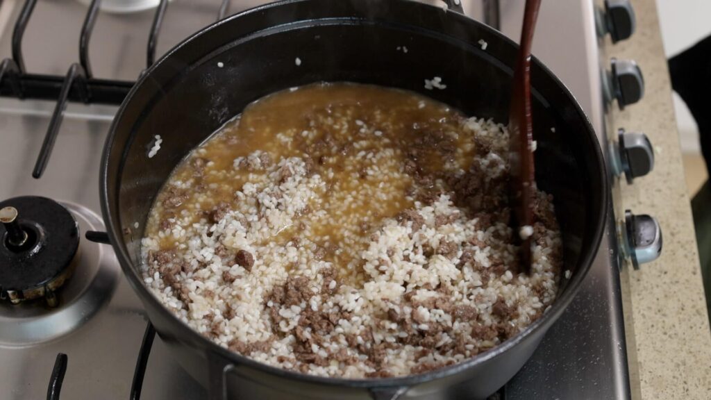 Add Seasoned Water