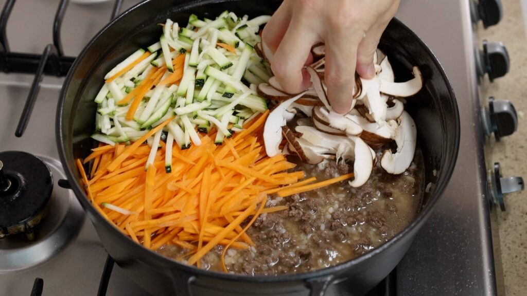 Add Vegetables
