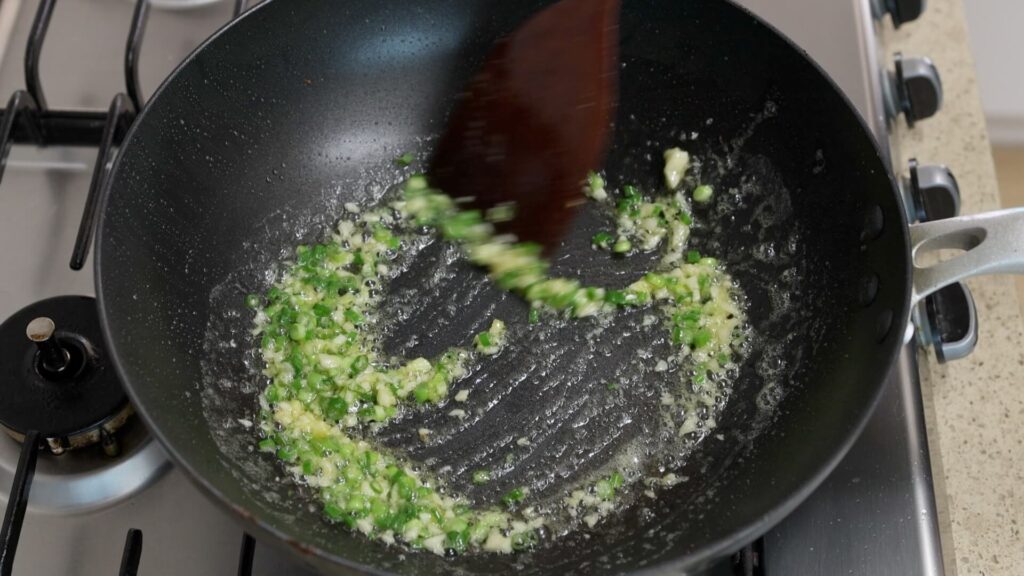 Saute Aromatic Vegetables
