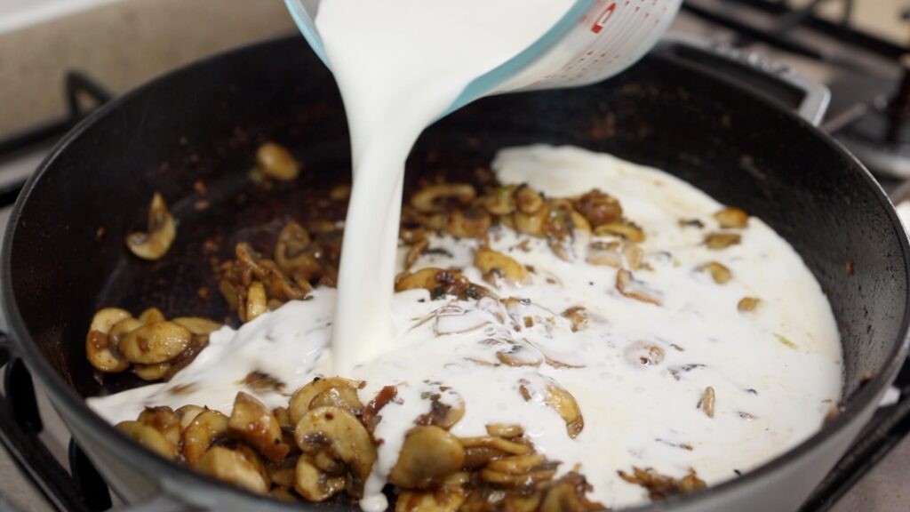 Add heavy cream