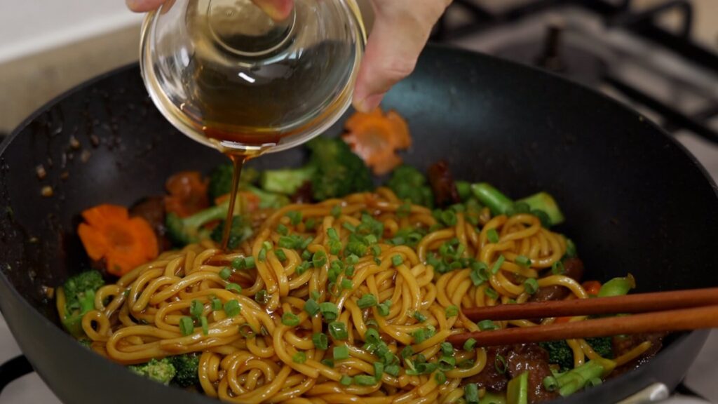 Beef and Broccoli Noodles