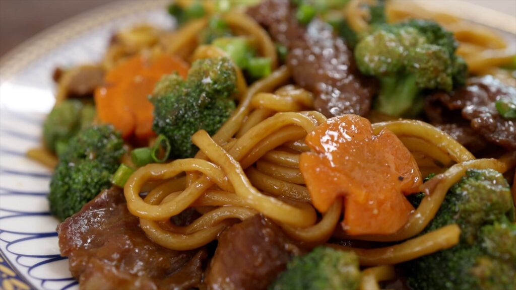 Beef and Broccoli Noodles