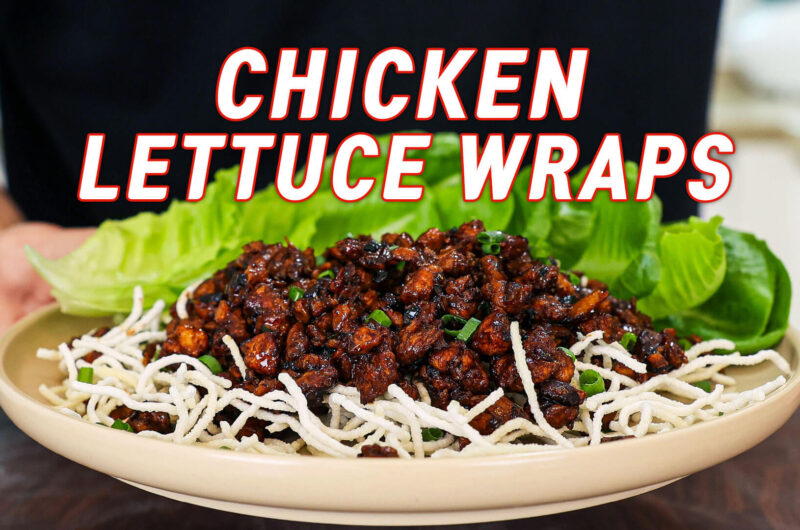 Chicken Lettuce Wraps