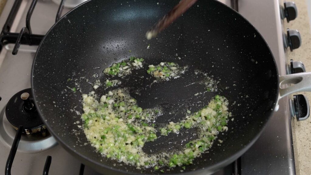 Saute Aromatic Vegetables