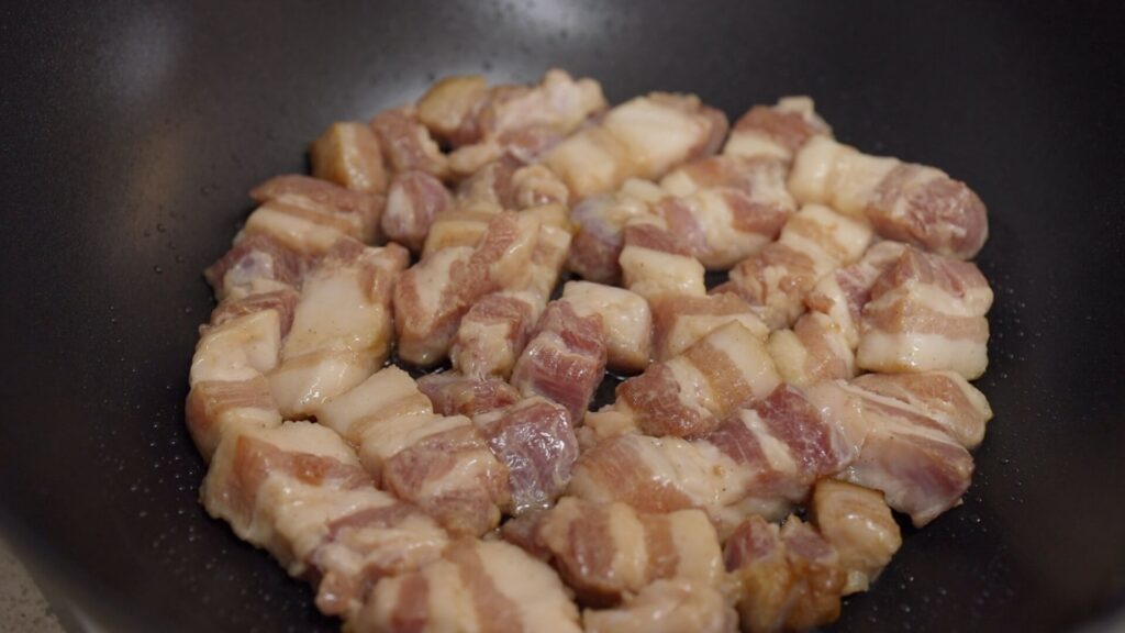 Sear Marinated Pork