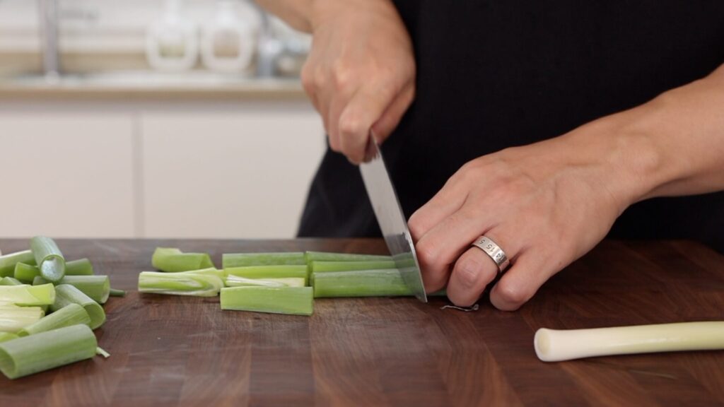 Chop Green Onions