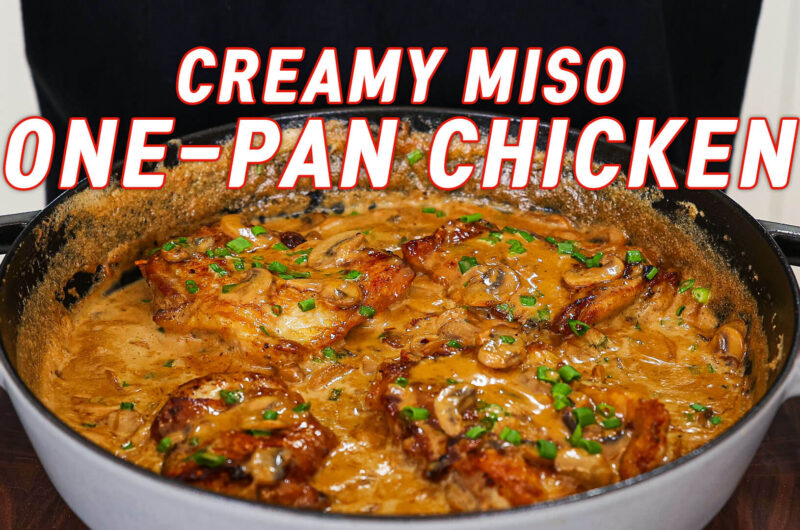 Creamy Miso Chicken