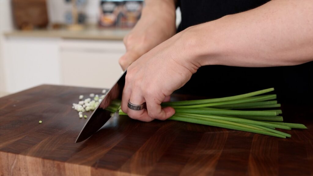 Thinly Sliced Green Onions