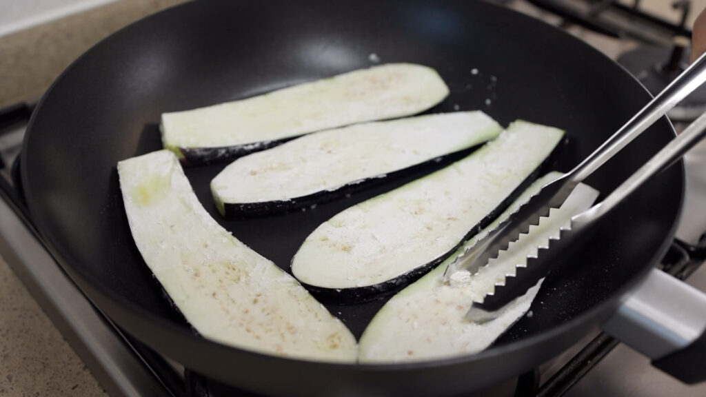 Sear Eggplants