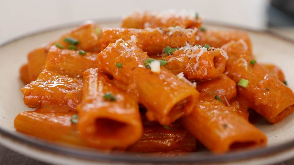 Gochujang Vodka Pasta