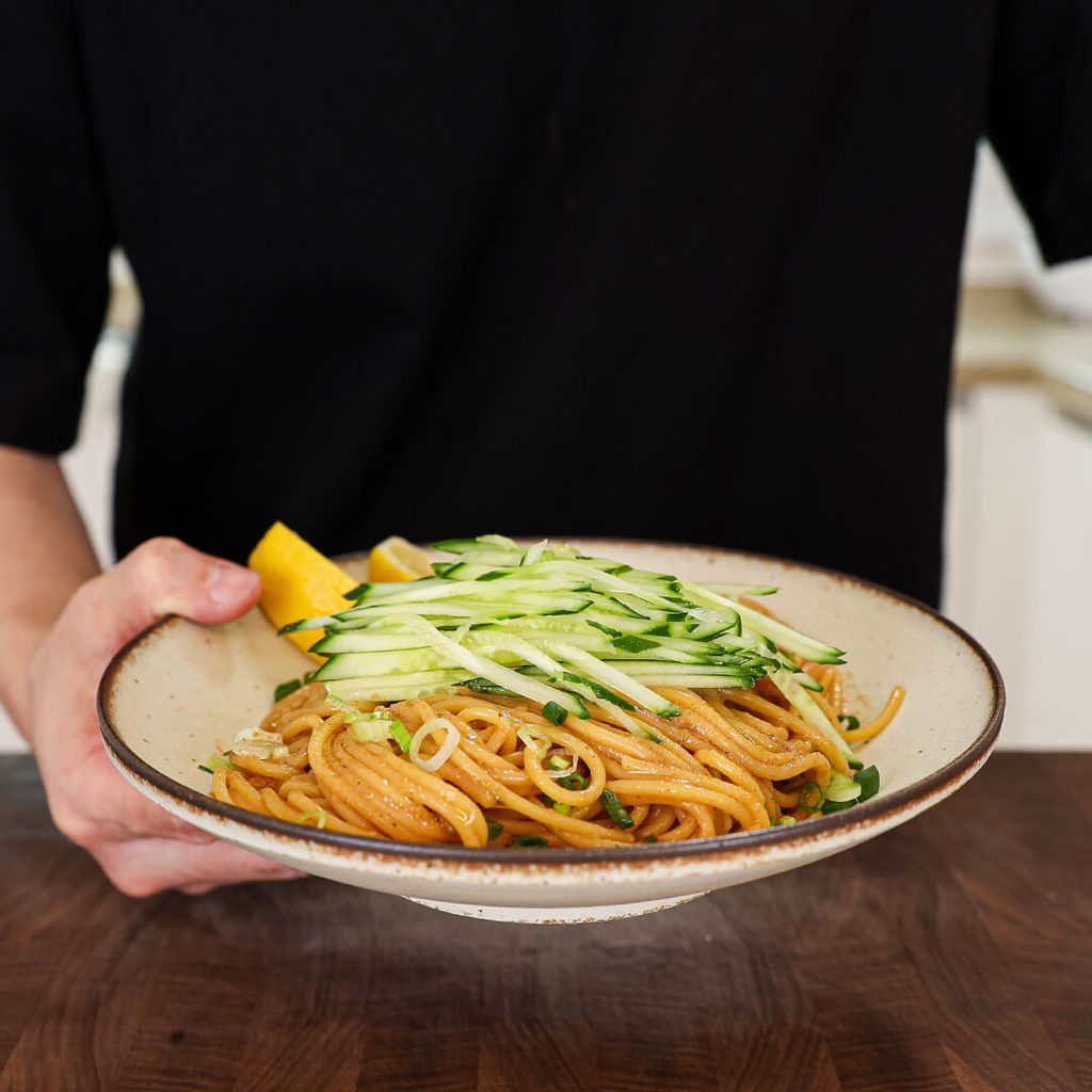 Miso Garlic Butter Noodles