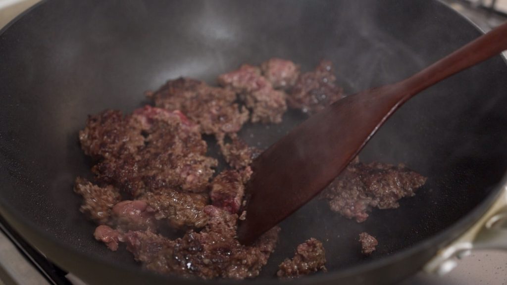 Sear Ground Beef
